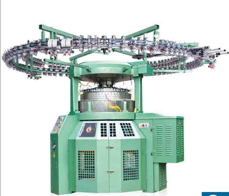 Jersey automatizado circular del doble del telar jacquar de la máquina para hacer punto de la costilla electrónica