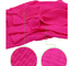 El efecto material brasileño del extremo de la burbuja de la tela 3D del punto del jersey del telar jacquar de la arruga con 4 maneras estira
