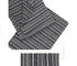 Rayas horizontales de la alta de Elastane sola del jersey de la circular tela del punto para la ropa de los deportes